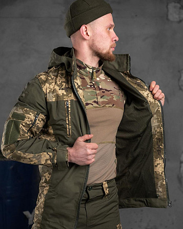Весенний осенний костюм горка 46-58 хб пиксель 3XL Киев - изображение 3