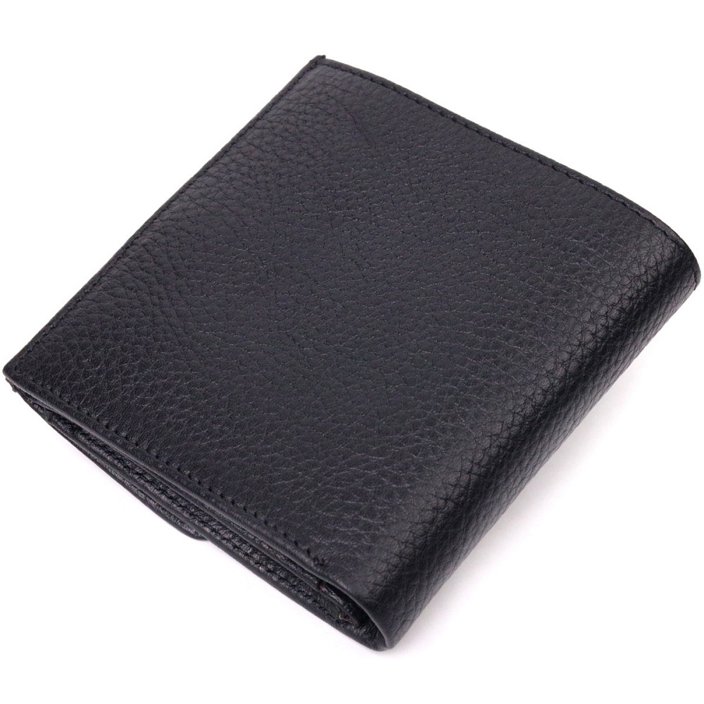 Практичное женское портмоне из натуральной кожи KARYA 21315 Черный Киев - изображение 2