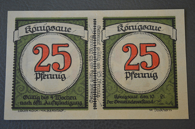 Германия. Нотгельд. 25 Pf ( 13 ) Полтава - изображение 1