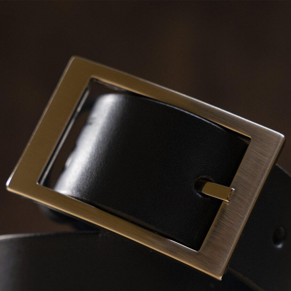 Ремінь чоловічий Grande Pelle 11058 шкіряний Синій Київ - фото 8