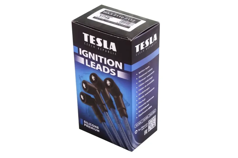Провода свічні 2112 Tesla Silicone Premium Вінниця - фото 2