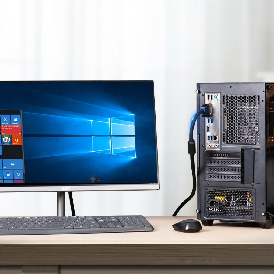 Кабель DVI-D 24M - 24M, 8.0 м, 2K 60Hz обплетення, з феритами Vention Винница - изображение 2