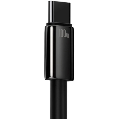 Дата кабель USB 2.0 AM to USB-C 1.0m 100W black Baseus (CAWJ000001) Винница - изображение 11