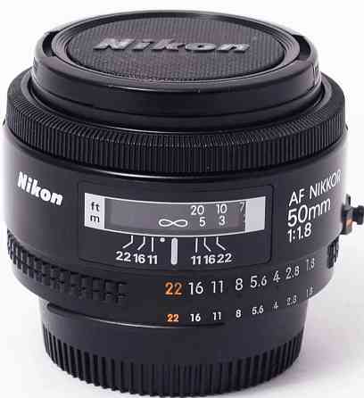 Объектив Nikon 50mm f/1.8 AF Nikkor Киев