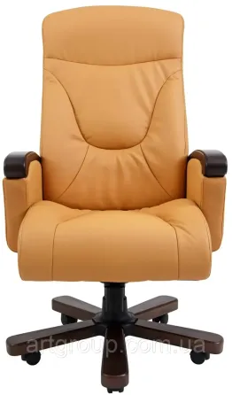 Офисное Кресло Руководителя Richman Boss Fly 2238/2239 Wood М3 MultiBlock Бежевый Днепр