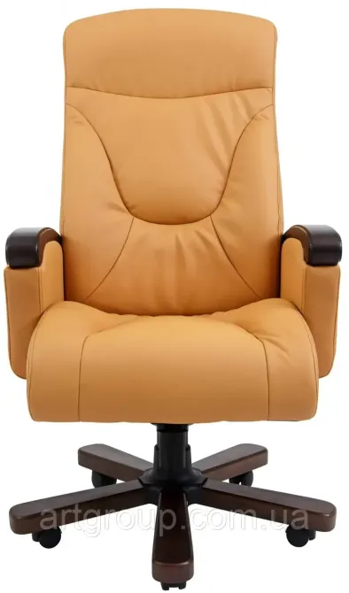 Офисное Кресло Руководителя Richman Boss Fly 2238/2239 Wood М3 MultiBlock Бежевый Днепр - изображение 6