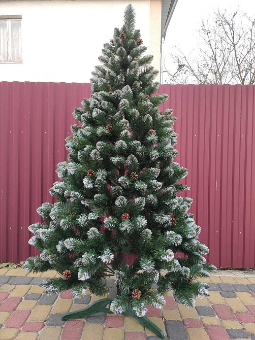 Елка искусственная новогодняя «Элитная» с шишками 1.5 / 1.8 / 2 / 2.5 м 1.5 Киев - изображение 5