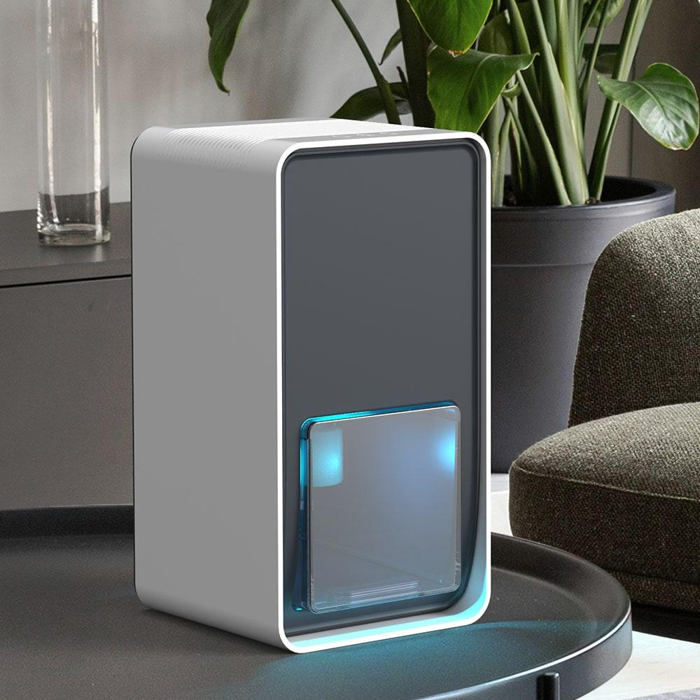 Бесшумный конденсационный осушитель воздуха Doctor-101 LEVANTE на 1,2 л с функцией ночника. Влагопоглотитель Днепр - изображение 7