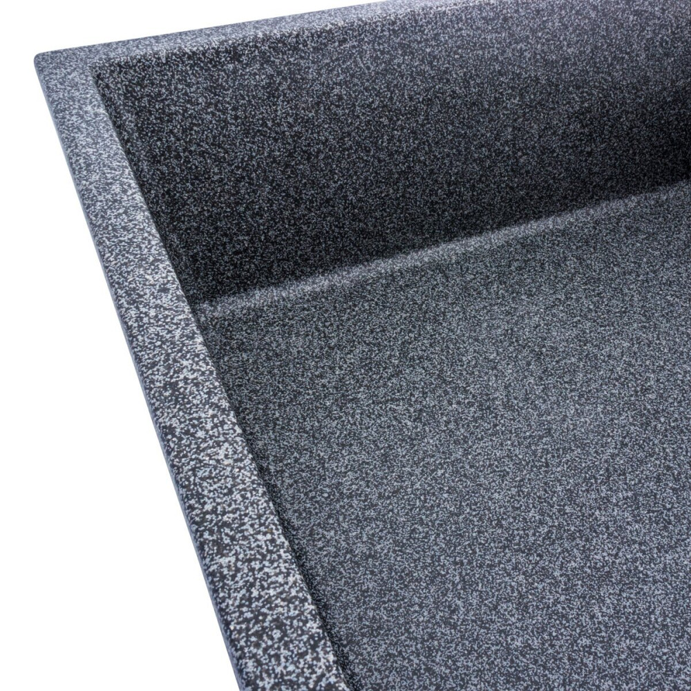 VALESO Гранітна мийка для кухні VALESO 8650 DIAMOND матова (графіт) Киев - изображение 2