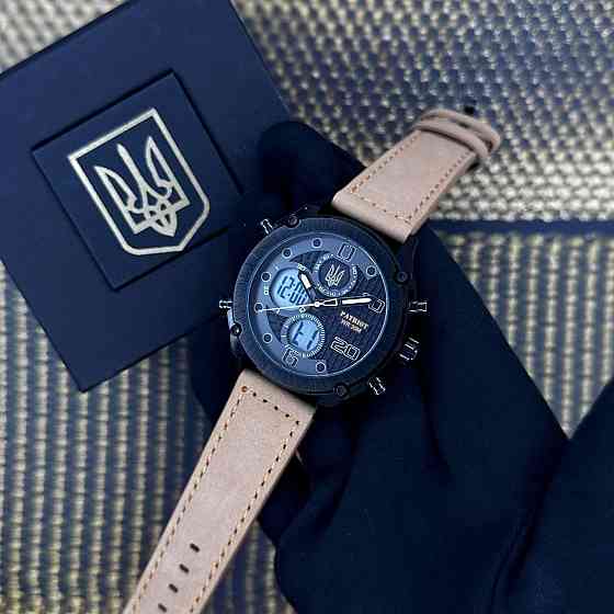 Patriot 017BKLTBN Тризуб злото Black-Light Brown SBR Київ