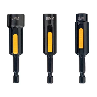 Головка магнитная DeWALT торцевых магнитных EXTREME IMPACT 1/4", 8, 10, 13 мм (DT7460) Винница - изображение 1