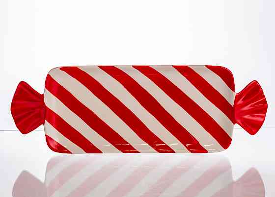 Сервірувальне блюдо у формі цукерки з ручками 26×12.5 см Київ