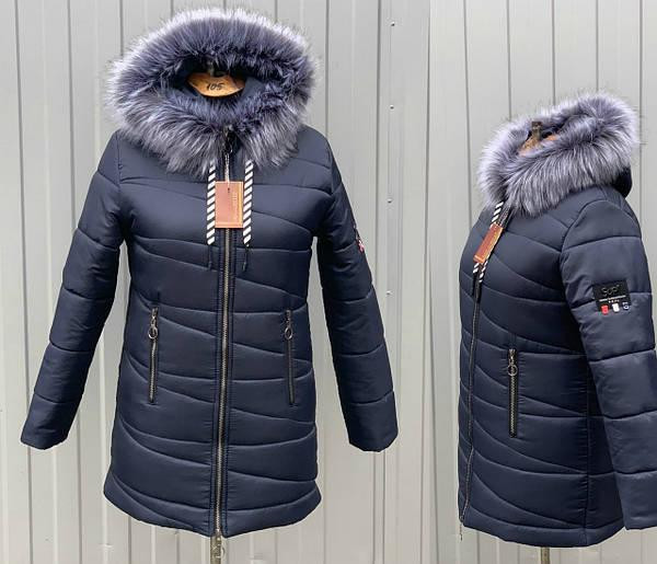 Жіноча яскрава модна зимова куртка. 40-56р Київ - фото 8