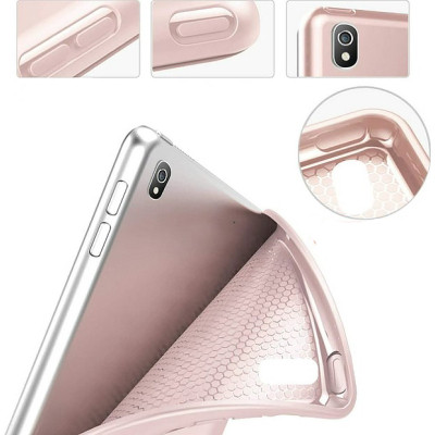 Чохол до планшета BeCover Tri Fold Soft TPU Silicone Apple iPad 9.7 2017/2018 A1822/A1823/A1893/A1954 Pink (708513) Вінниця - фото 2