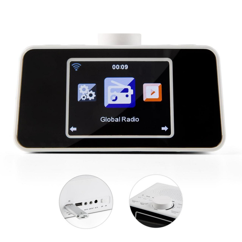 Интернет радио медиаплеер AUNA I-snooze WLAN USB AUX из Германии Уценка Днепр - изображение 4