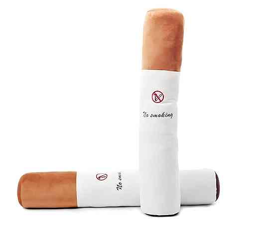 Оригінальна подушка у вигляді сигарети RESTEQ, 80см, Унікальний подарунок зі змістом) Київ