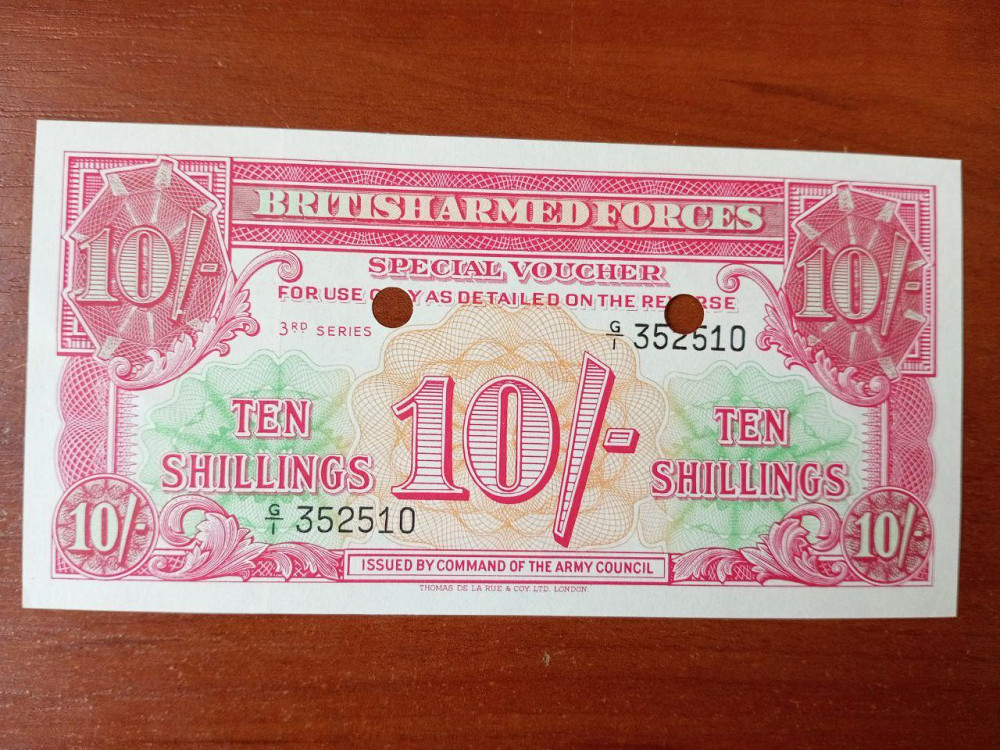 Великобританія (Армія) 10 1959ів 1956 P-M28b UNC Полтава - фото 1