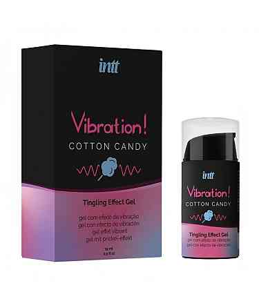 Жидкий вибратор INTT VIBRATION COTTON CANDY 15 ml Sex Aura Киев