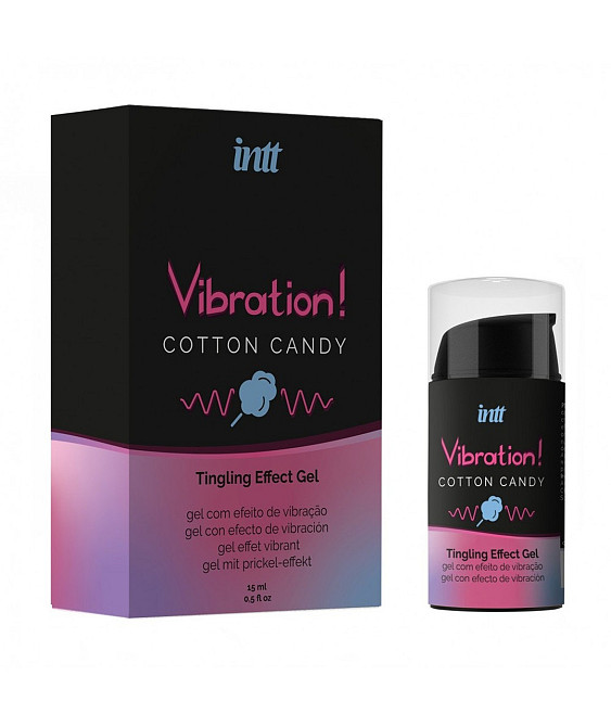 Жидкий вибратор INTT VIBRATION COTTON CANDY 15 ml Sex Aura Киев - изображение 1