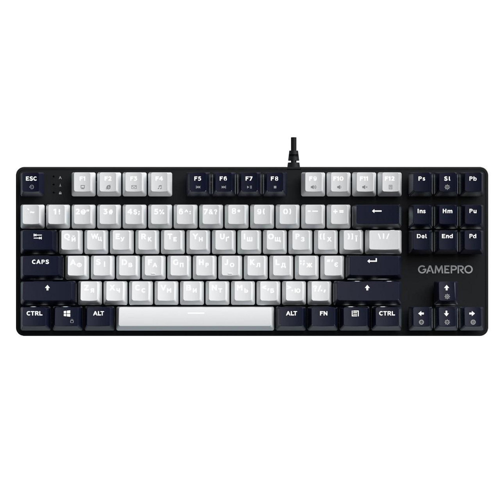 Клавиатура GamePro Genesis Metallic MK110B Outemu Red Swithes USB Black ( 14435 ) Харків - фото 1