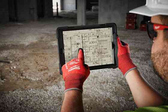 Рукавиці MILWAUKEE з опором порізам 4/D рівня, 8/M Одеса