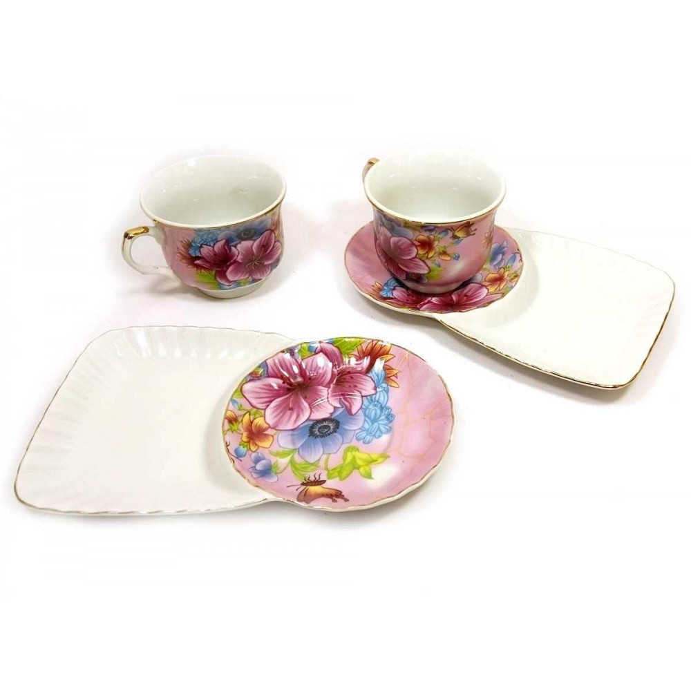 Сервіз порцеляновий чайний Квіти Київ - фото 1