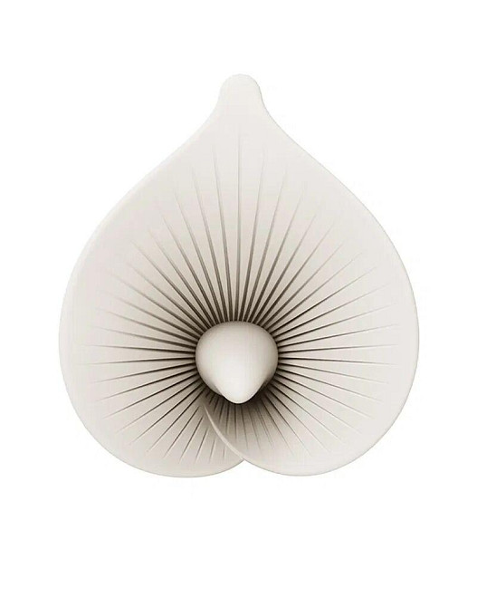 Роскошный вибромассажер Zalo – Calla Ivory White, двусторонний, 2 мотора Sex Aura Киев - изображение 7