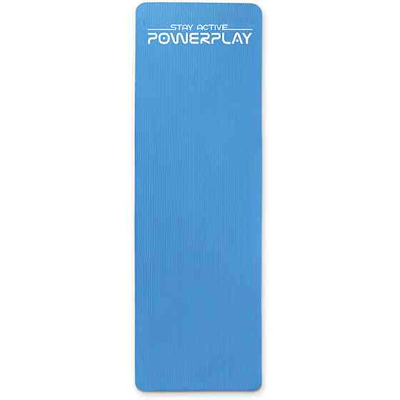 Коврик для йоги та фітнесу PowerPlay 4152 NBR Performance Mat Синій (183x61x1) Кам'янське