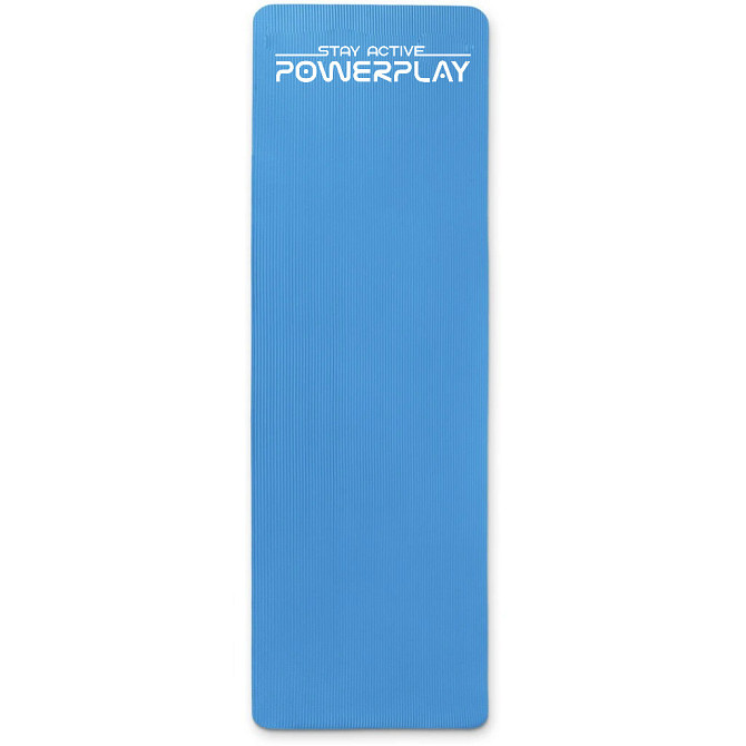 Килимок для йоги та фітнесу PowerPlay 4152 NBR Performance Mat Синій (183x61x1) Каменское - изображение 2