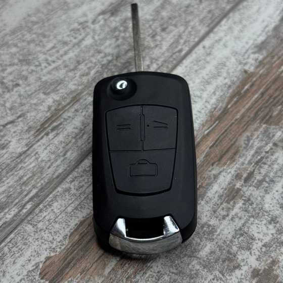 Викидний ключ для Opel Zafira, корпус під чип та плату, 3 кнопки, HU100 Київ