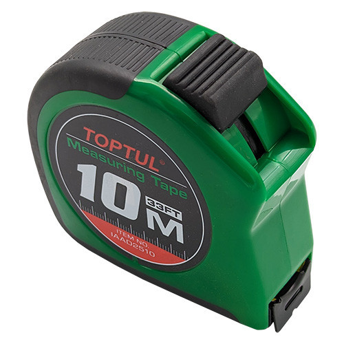 Рулетка професійна 10 м*25 мм TOPTUL IAAD2510 Одеса - фото 1