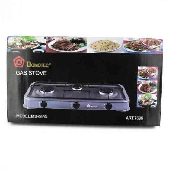Газова плита Domotec MS 6603 3 конфорки SW-98 Львів