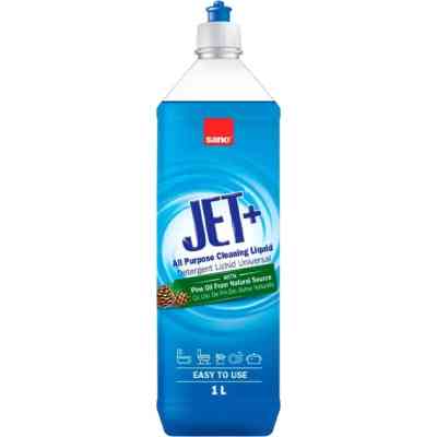 Жидкость для чистки ванн Sano Jet+ Универсальное средство для уборки С сосновым маслом 1 л (7290102992881) Винница