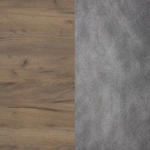 Гостиная Монтреал МС ш315 г45 в200 - Дуб Крафт Табако + Матера Львов - изображение 2