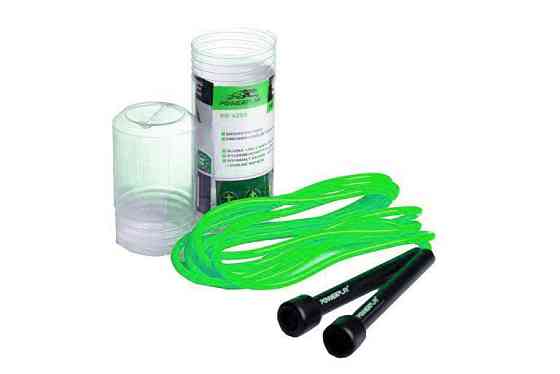 Скакалка PowerPlay 4201 Basic Jump Rope Зелена (2,8m.) Кам'янське