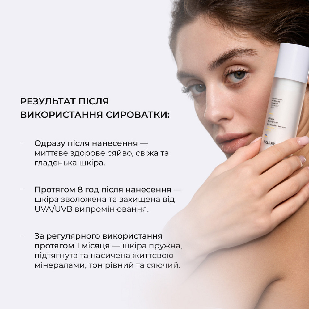 Регенеруюча сироватка з біо-ретинолом та скваланом + Сонцезахисна зволожуюча сироватка з вітаміном С SPF30 Київ - фото 7