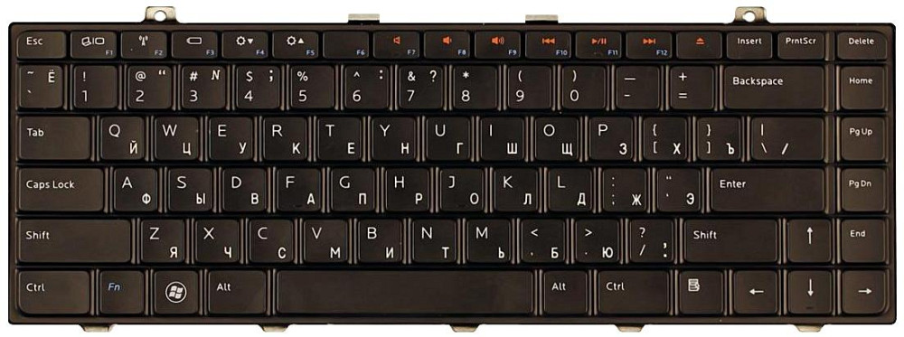 Клавиатура для ноутбука Dell Studio (14, 14Z, 1440, 1450, 1457) Black, RU Вінниця - фото 2