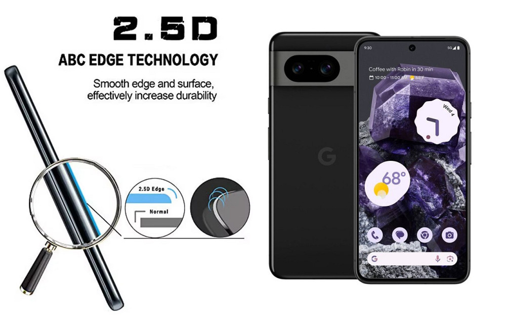Защитное стекло ArmorGlass для Google Pixel 8, Pixel 8a, Pixel 8 Pro – устойчивое к царапинам и ударам Киев - изображение 2