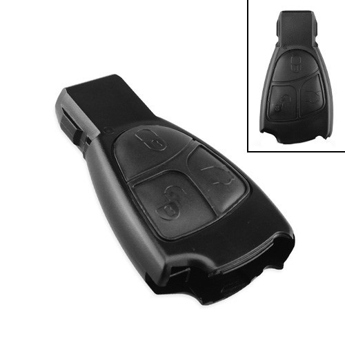 Ключ заготівка, корпус під чіп, 3кн, Mercedes, без леза Вінниця - фото 1