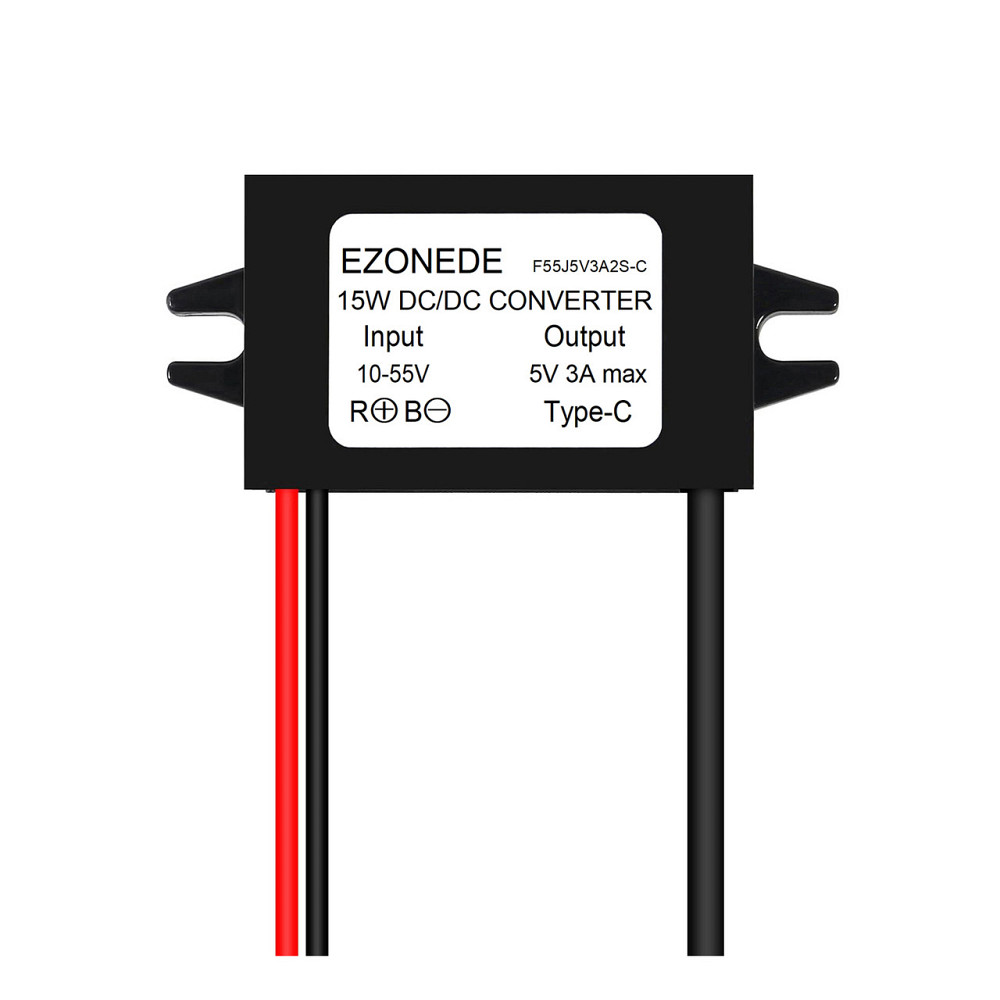 Перетворювач 12В-5В MicroUSB для авто та гаджетів Київ - фото 2