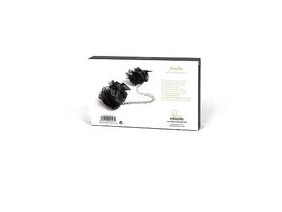 Наручники Bijoux Indiscrets - Frou Frou Organza handcuffs, атлас і органза, подарункова упаковка Sex Aura Київ