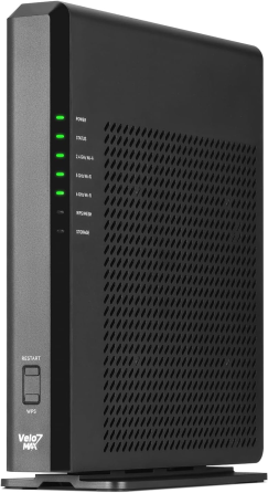 LTC 7 ​​Velo7 Max BE19000 WiFi-маршрутизатор, 4×4 MIMO, 12 потоків, 320 МГц до 19 Гбіт/с, 2 порти 10 Гбіт/с та 4 порти 1 Гбіт/с Київ