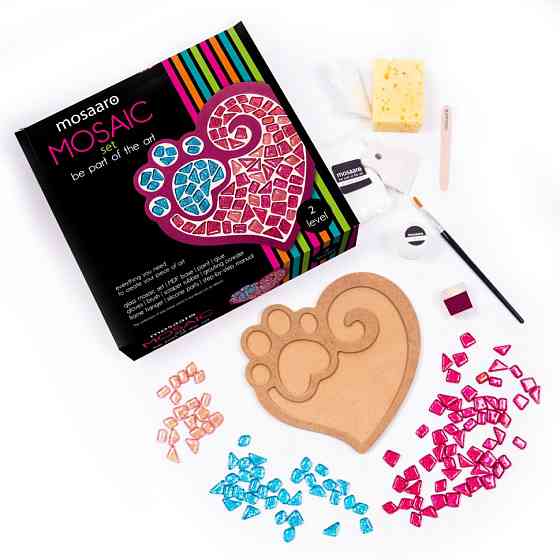 Набор для творчества стеклянная мозаика 