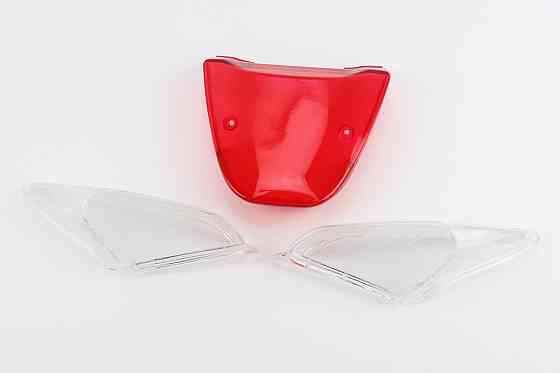 пластик - "скло" задніх стопа, поворотів лів., прав. к-кт 3шт Київ