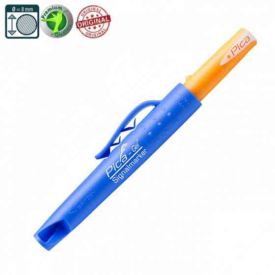 Маркер водо-термостійкий PICA GEL Signal marker білий 2-8 мм Одеса