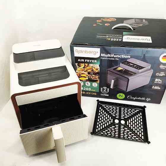 Електрична фритюрниця для кухні та дому Rainberg RB-2313 4200Вт 9л, Аеро-гриль для приготування фрі OR-64 Львів