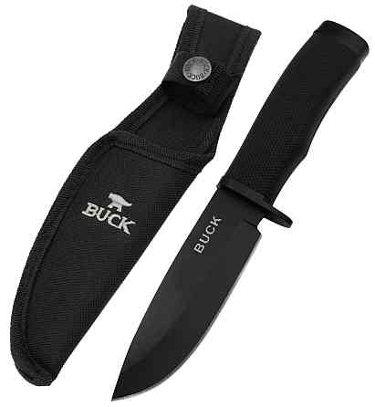 Ніж мисливський Buck Чорний/ 22 см / 11 см Дніпро
