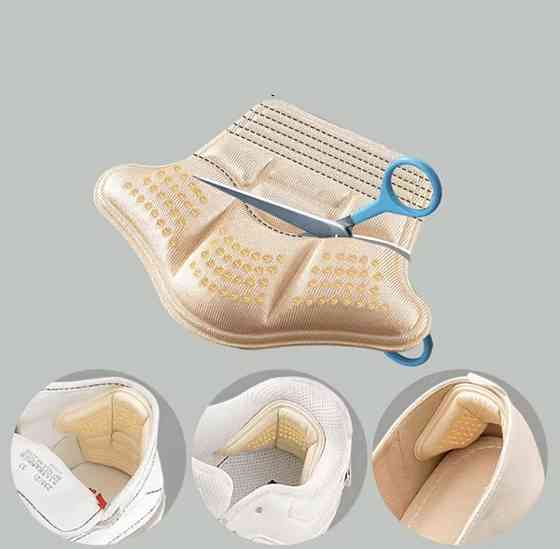 Вкладиші для п'ятки від натирання Чорний Смела