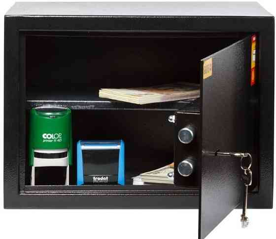 Топ продаж! Сейф устойчив к взлому с ключом 25К формат А4 Киев