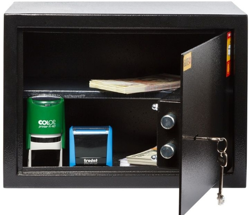 Топ продаж! Сейф устойчив к взлому с ключом 25К формат А4 Киев - изображение 1